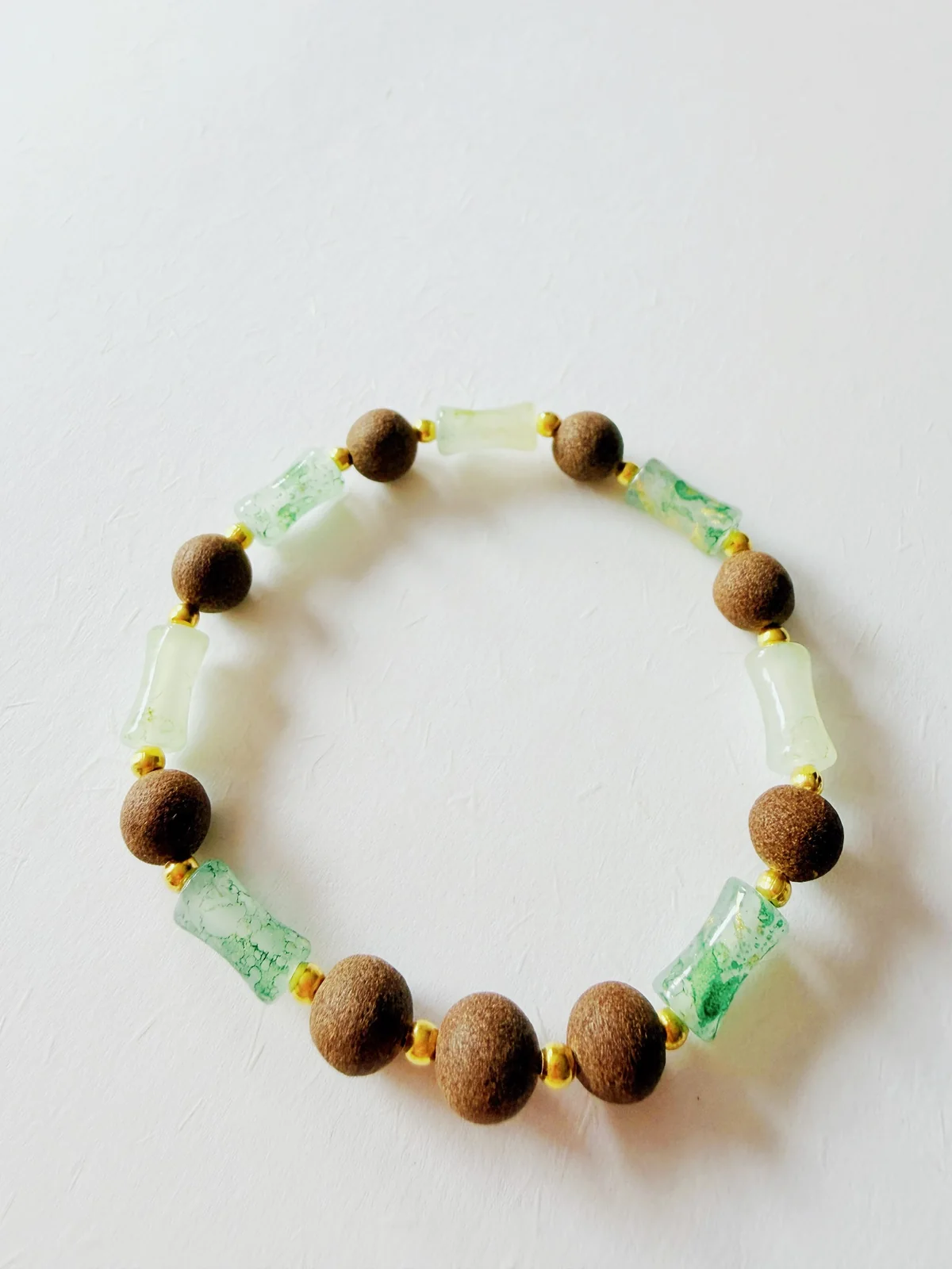 Verdant Mist Fragrant Bead Bracelet image 2