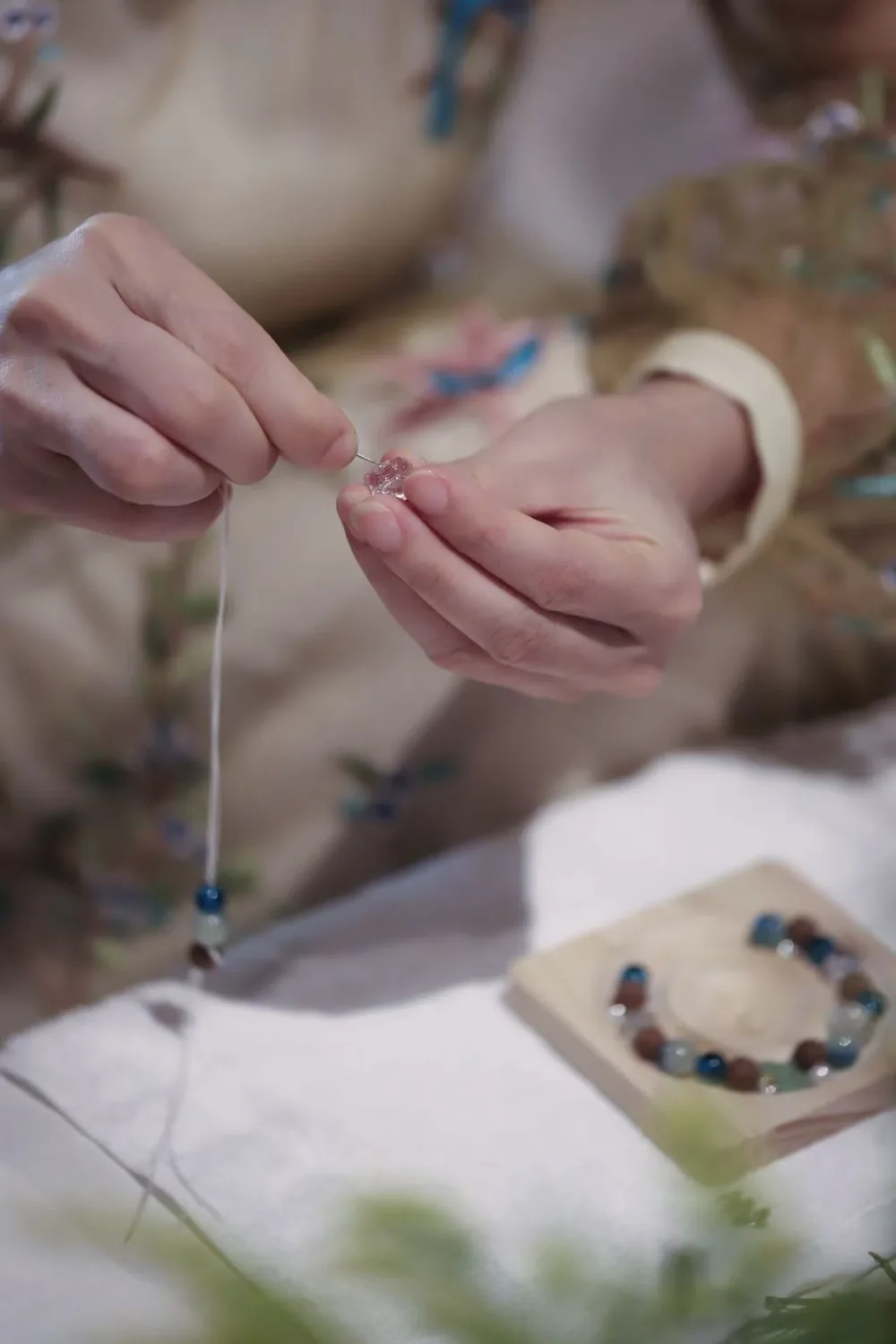 Crafting fragrant adornments